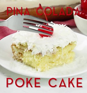 64K views · 171 reactions | This PINA COLADA POKE CAKE is so simple...