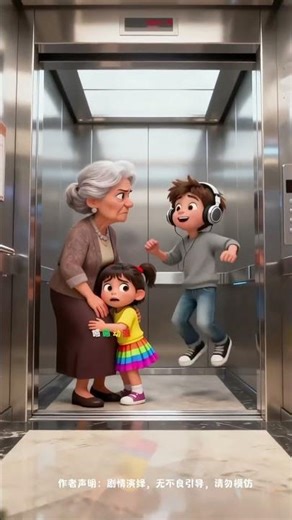 No jumping in the lift #2d #cartoon #animation