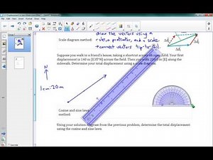 SPH4U 1.3 Displacement in two dimensions