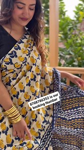 16K views · 118 reactions | NEW ARRIVAL PREMIUM RANG  *Miss Juliana*  *Rate -750 Bagru Block Print Cotton mulmul sarees with blouse Fabric: *Primum Cotton Quality* Saree lenght:- *5.5 mtr Jaipur Ajrakh Block Prited sarees* Blouse lenght:- *0.80 mtr Block Printed*  New Jaipur Bagru Printed saree | Radhika Fashion | Facebook