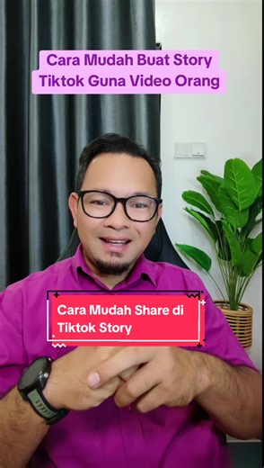 Cara Mudah Share Video ke Story TikTok