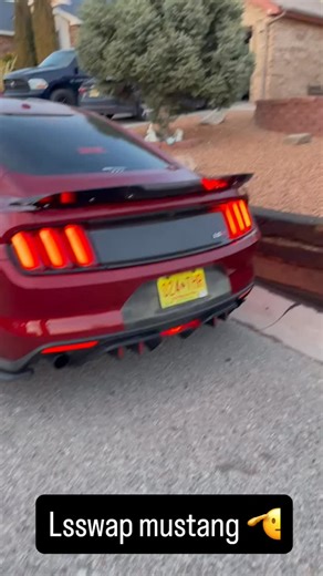 LSX on Instagram: "I knew these were fast for a reason #lsx fans?! Owner of this beauty ?! #lsxftw #ls #cammed #mustang"