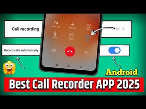 Best call recorder app for Android | automatically call recording app | call recording app | 2025