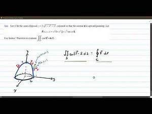Example of Stokes Theorem