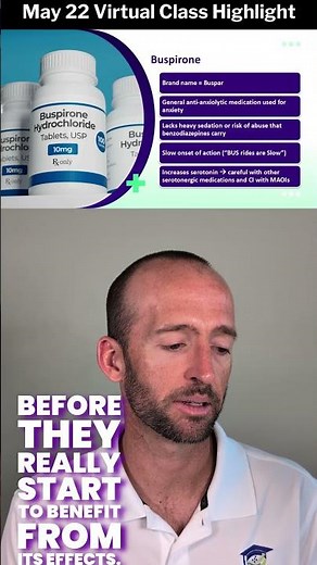 Buspirone: Slow-Start Anxiety Relief