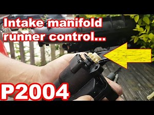 Astra J 1.7 CDTi manifold runner control stuck open... Fault finding and repair.