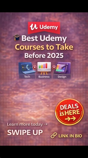  Best Udemy Courses to Take Before 2025 Upgrade your skills before...