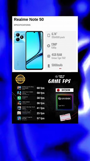 Realme Note 50 Gaming Test: Budget-Friendly Performance