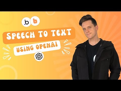 How To Add OpenAI Speech To text To Your Bubble App (Complete Guide)