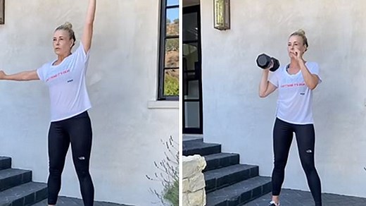 Chelsea Handler shares her workout routine while smoking