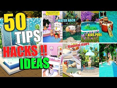 50 HACKS that you probably didn't know in Sims 4 - Best Tips in Sims 4