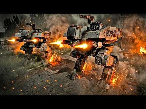 MASSIVE MECH WAR vs TERMINATORS! Ultimate Terminator RTS Battle