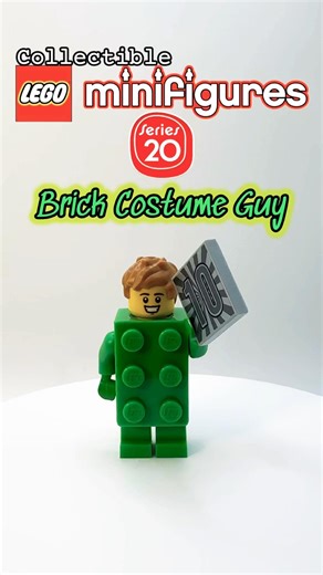 Brick Costume Guy #lego #legominifigures #afol
