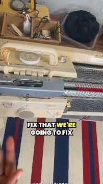 Knitting Machine Carriage Disconnected — Step-by-Step Fix. Watch the full tutorial for more