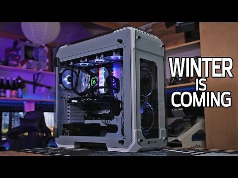 Building an EPIC GAMING PC in the Thermaltake View71 Snow Edition!