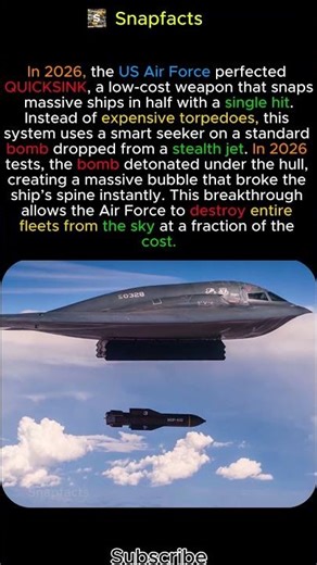 How the 2026 "QUICKSINK" Snaps Ships in Half 🇺🇸⚓ #shorts