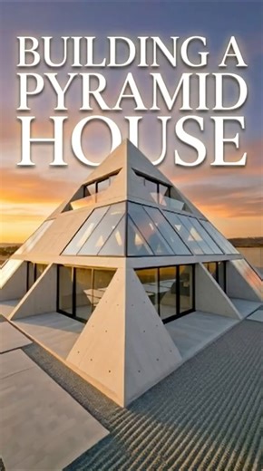 From Empty Land to an Iconic Pyramid House 🔺 | Real Construction Timelapse