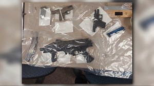 Three teens arrested on weapons charges during traffic stop in Akron