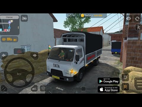 Minitruck Simulator Vietnam Realistic Gameplay #249 - Transporting Watermelon with Indian Tata Truck