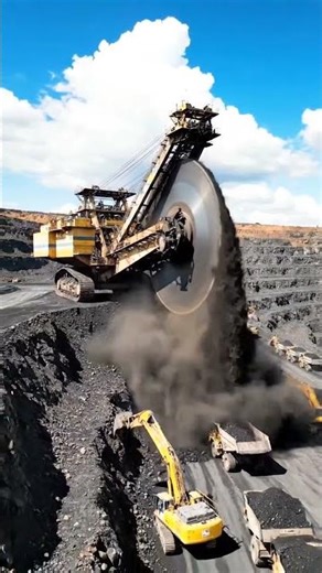 coal mining machine #machine #viral