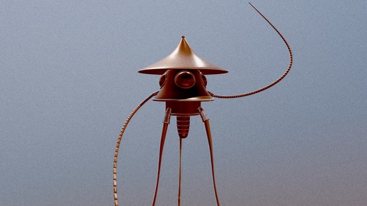 Tripod (The War of the Worlds) - 3D model by -Koj-