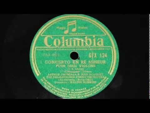 J.S.Bach - Concerto pour 2 violons en ré mineur (BWV1043) - 1er mouvement