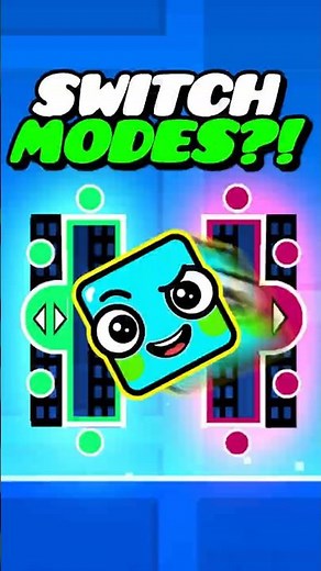 These Portals SWITCH Game Modes! #geometrydash #shorts