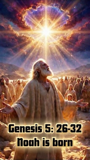 Genesis 5:26-32 Animated – Lamech Fathers Noah & the Hope of Relief ✨