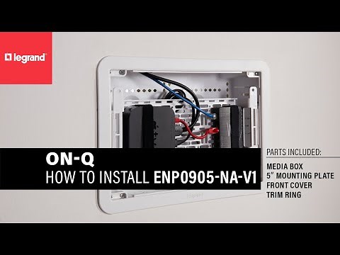 How to Install: 9" On-Q Dual-Purpose Enclosure