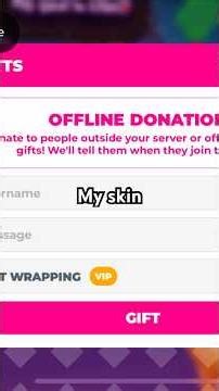 Let’s get me some offline donations and if you do I’ll give you a shoutout