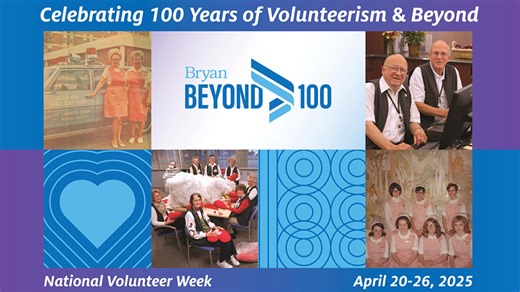 In 1952, the Lincoln General Hospital Auxiliary was formed. Six years later, 15 women formed the Bryan Memorial Hospital Service League. From peanut brittle, candy stripers and pinkie dolls to funding emergency vehicles and spreading joy and comfort, our volunteers have created new beginnings and benefited many lives. In 2024, 711 volunteers spent 39,802 hours of their time helping others in a variety of areas throughout Bryan. Thank you, Bryan volunteers! Interested in joining our team? Visit h