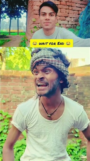 wait for End 😂 #shorts #funny #comedy #reaction
