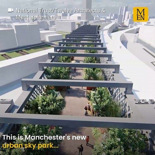 29K views · 289 reactions | Manchester's very own 'high line' will open in July - who is looking forward to visiting? | Manchester Evening News | Facebook