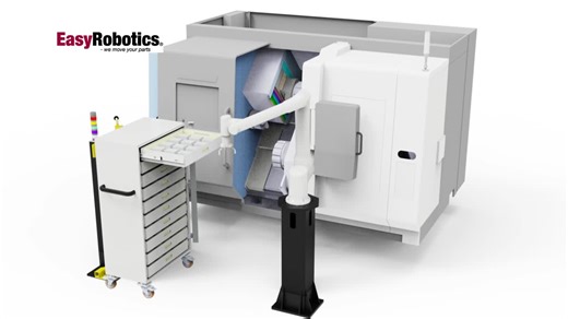#easyrobotics #profeederx #machinetending #automationsolutions #cncautomation #traysystem #robotautomation #manufacturingexcellence #automation #robotics #machinetending #easyrobotics #industry40… | EasyRobotics ApS