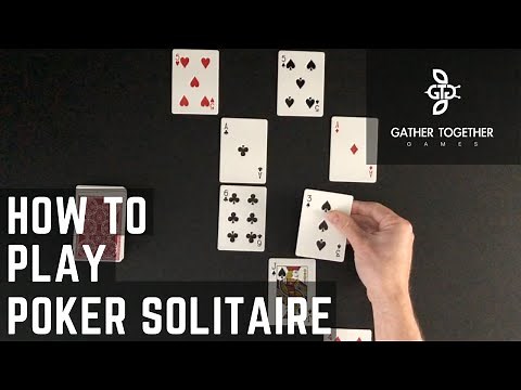 How To Play Poker Solitaire