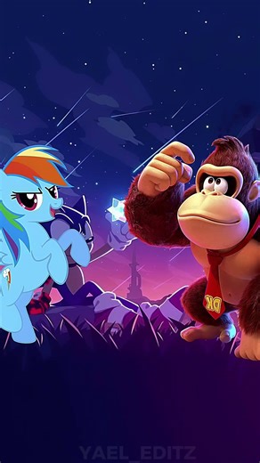 Rainbow dash vs mario characters fixing cap to @FidelIgnacioAlvarez #mario #yosoydelos7mil #edit