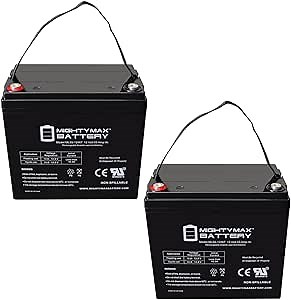 Mighty Max Battery 12V 55AH INT Replacement Battery for Invacare Storm TDX4-2 Pack