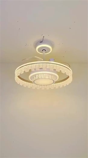 Quạt Trần 3 Chế Độ Ánh Sáng Đèn LED