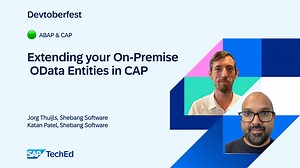 🟢 Extending your On-Premise OData Entities in CAP