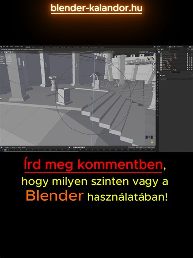 🎮 Blender és Gamedev Kezdőknek – E-book 💥 Most 90% kedvezménnyel – csak 1.990 Ft! Tanuld meg a Blender alapjait és a 3D-játékfejlesztés működését egy 204 oldalas, gyakorlatias, valódi tapasztalatokon alapuló e-bookból. 📘 15 modul, kezdőbarát felépítés. 🔥 Korai hozzáférés Eredeti ár: 17.990 Ft 📌 Részletek itt: blender-kalandor.hu ⏳ Ne maradj le! #blender #pc #games #mobil #gamedev