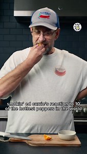 978K views · 12K reactions | @smokined's reaction to 10 of the hottest peppers in the world ️ | First We Feast | Facebook