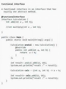 Functional Interfaces in java #FunctionalInterface #javaprogramming #lamda
