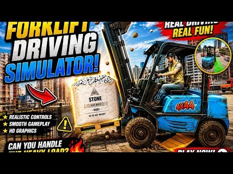 Forklift Simulator Extreme Cargo Delivery – Heavy Load Transport Gameplay #1