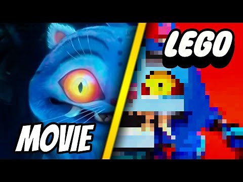 I Built TIGER and BIRD from KPop Demon Hunters in LEGO