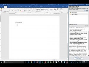 JasperActive Word 2016 Core Lesson 1: Learn 2 Working with Text