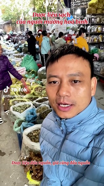 Review chợ dược liệu của bà con người mường ở hoà bìn #suckhoe #luongyphamduyduc #duoclieu #lernontiktok