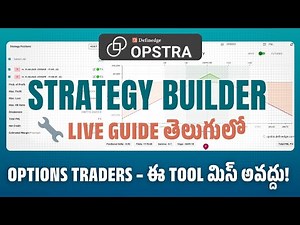 How to Use Opstra Options Strategy Builder – Beginners to Pro (Telugu Guide)