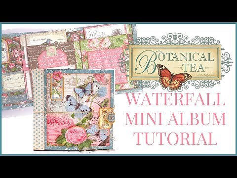 [TUTORIAL] Waterfall Mini Album: Club G45 Vol 4 Featuring Botanical Tea