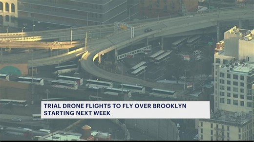Cargo-delivery drone services trial flights set to begin at Brooklyn Marine Terminal