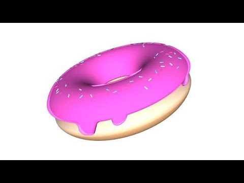 [ Shapr3D ] Blender Donut Tutorial